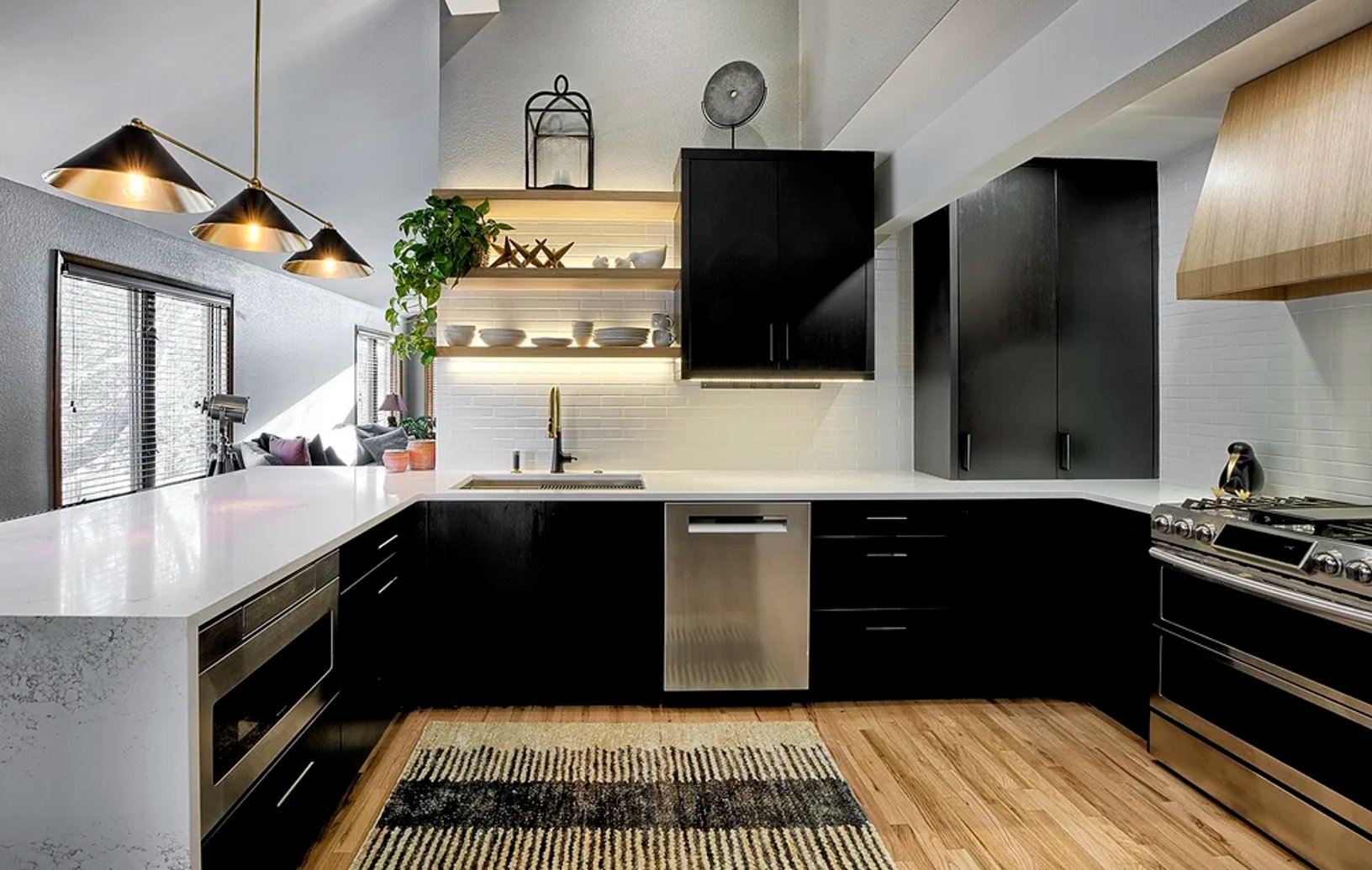 Custom kitchen remodel in Castle Rock Colorado by Reither Construction